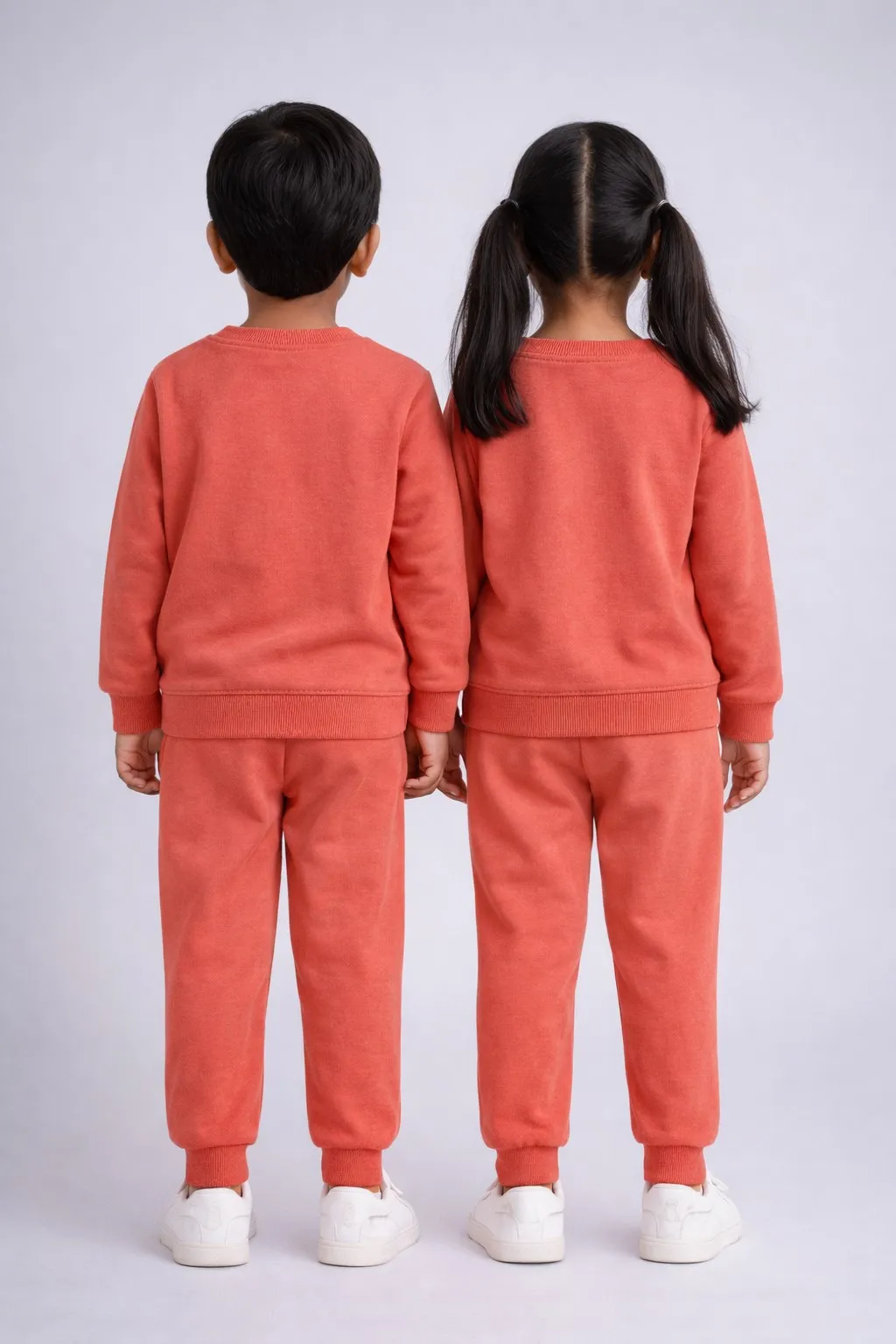 Doremon Unisex co-ord set  - Peach Alternate