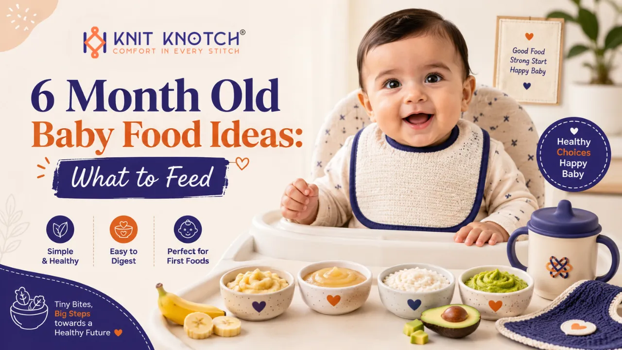 6 Month Old Baby Food Ideas: What to Feed & How to Start
