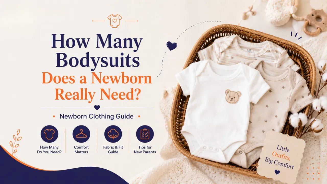 How Many Bodysuits Does a Newborn Really Need? | Newborn Clothing Guide