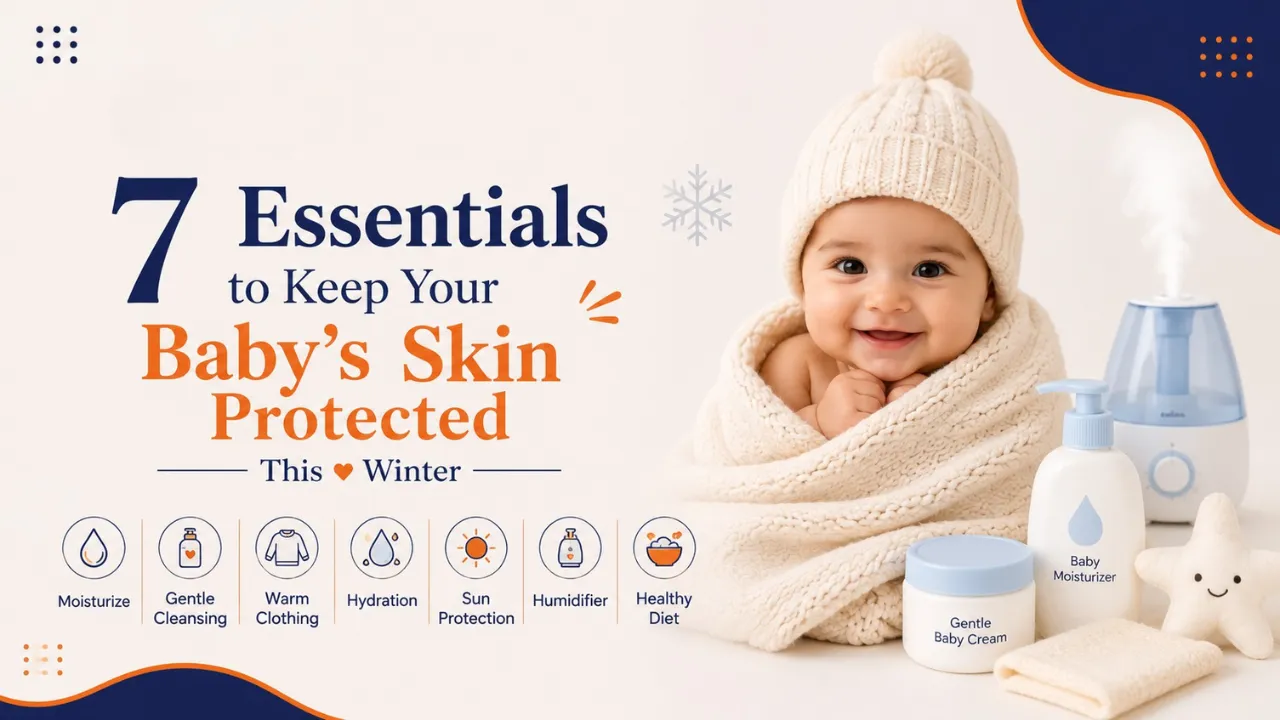 7 Essentials to Keep Your Baby’s Skin Protected This Winter