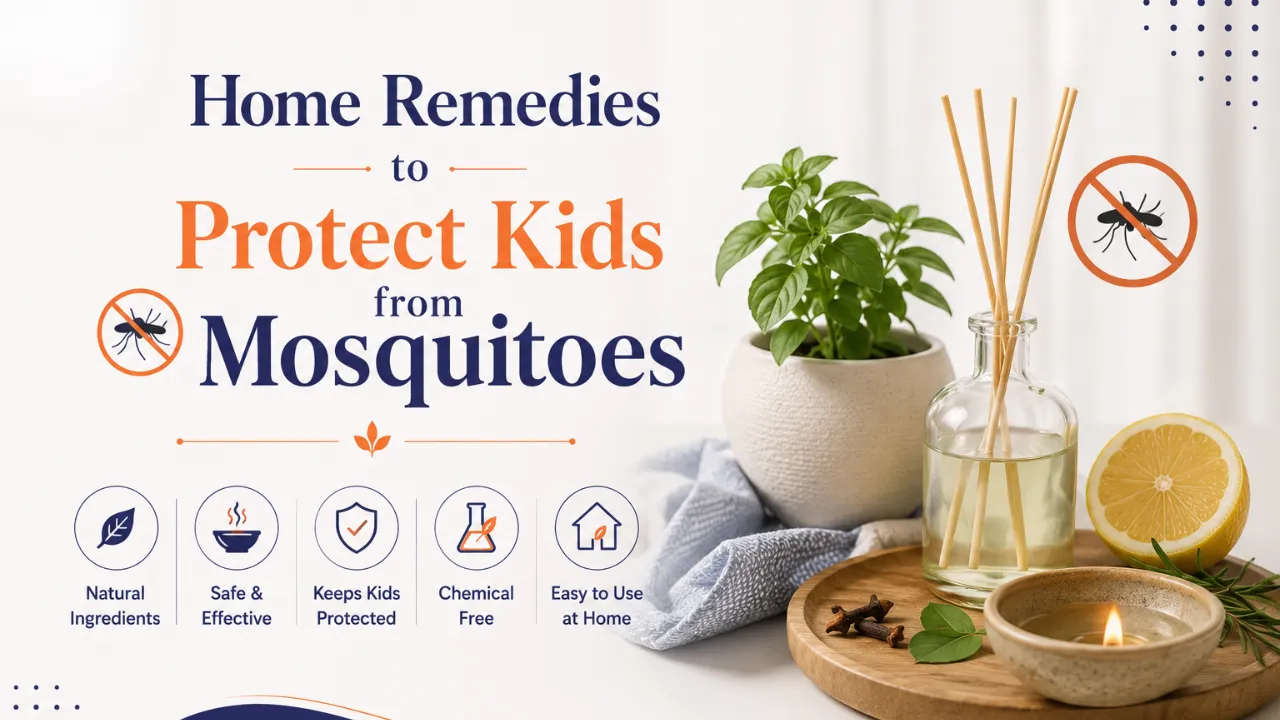 Home Remedies to Protect Kids from Mosquitoes: Safe & Simple Tips Every Parent Should Know