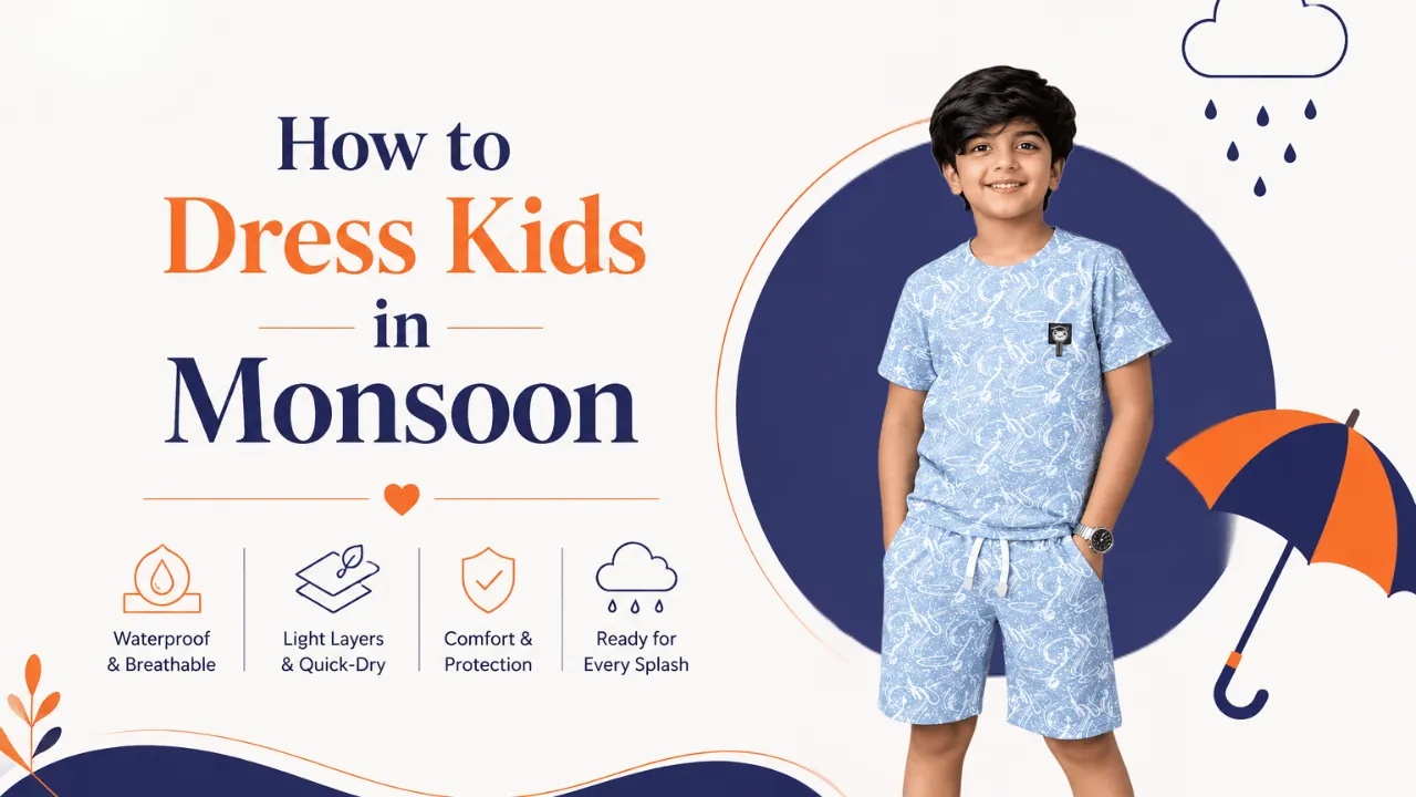 How to Dress Kids in Monsoon: A Complete Rainy Season Clothing Guide for Parents