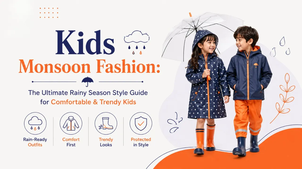 Kids Monsoon Fashion: The Ultimate Rainy Season Style Guide for Comfortable & Trendy Kids