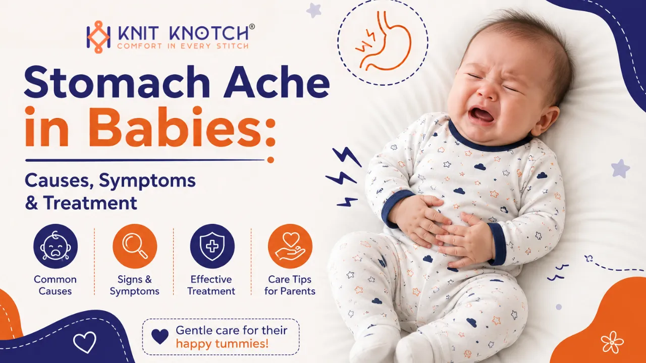 Stomach Ache in Babies: Causes, Symptoms & Treatment