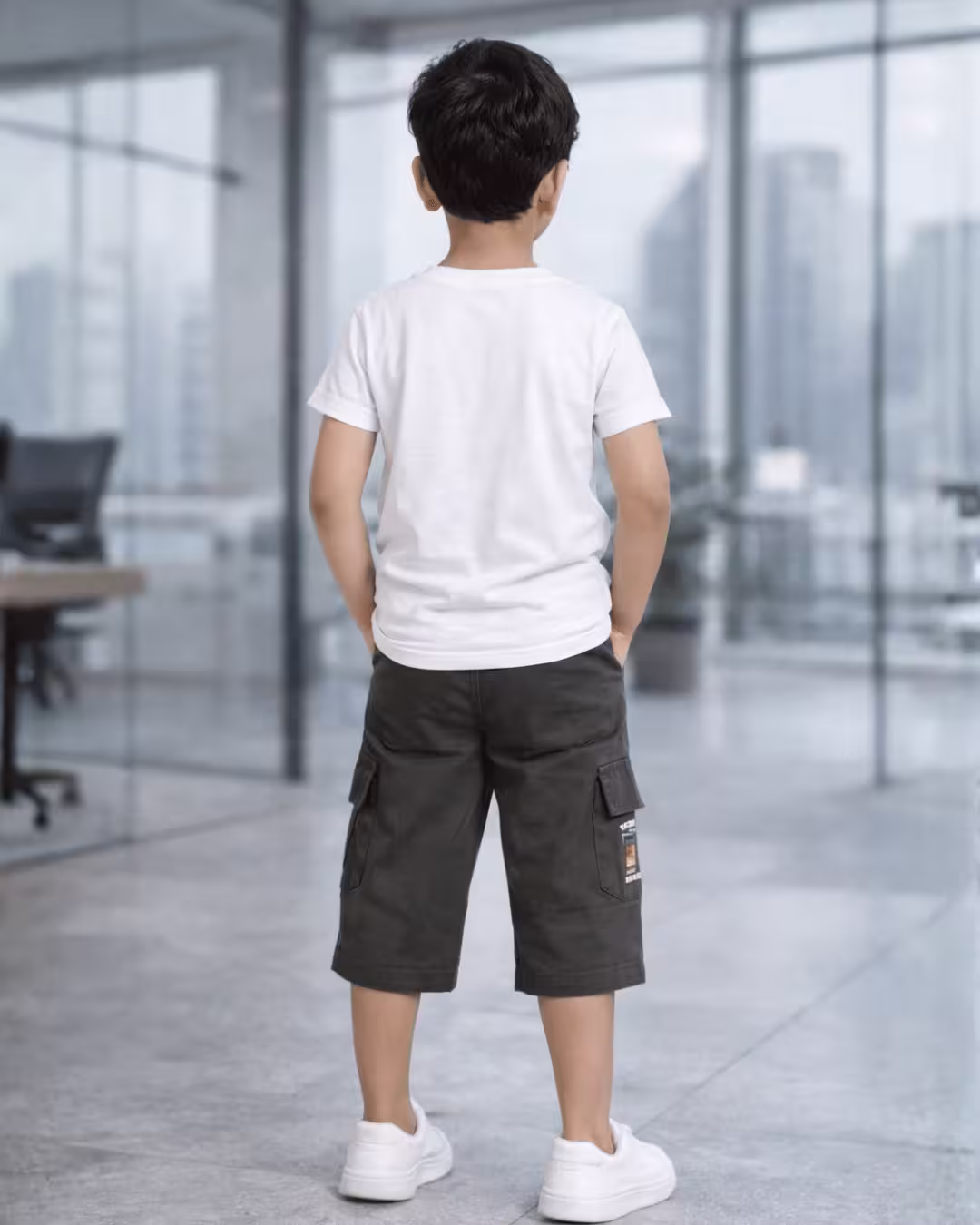 Jimmy Boys Cargo Capri Alternate