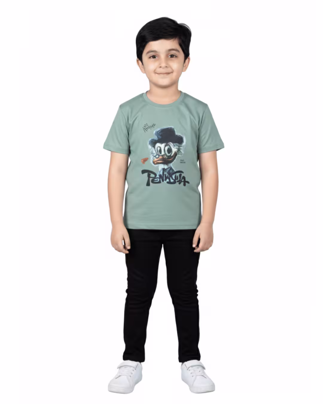 OLA Boys T-shirt - Neon Green