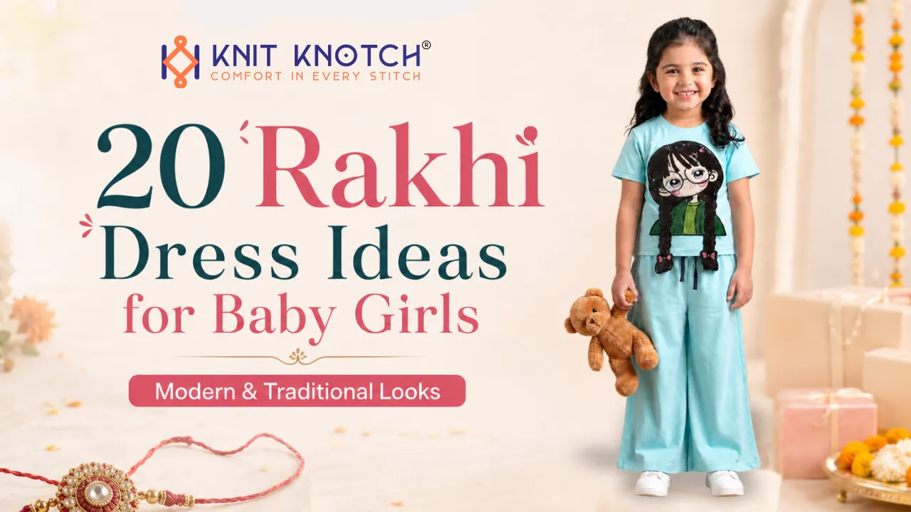 20 Rakhi Dress Ideas for Baby Girls: Modern & Traditional Looks