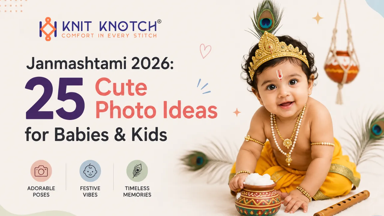 Janmashtami 2026: 25 Cute Photo Ideas for Babies & Kids