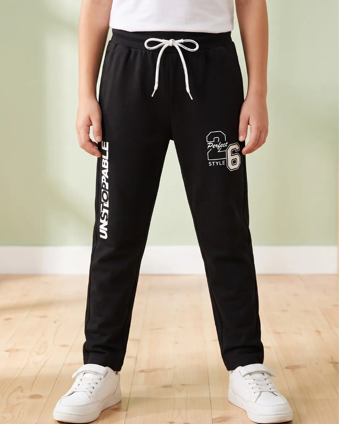 Boys Track Pants Combo Pack of 3 – Printed, Jogger & Casual Lower Set Alternate